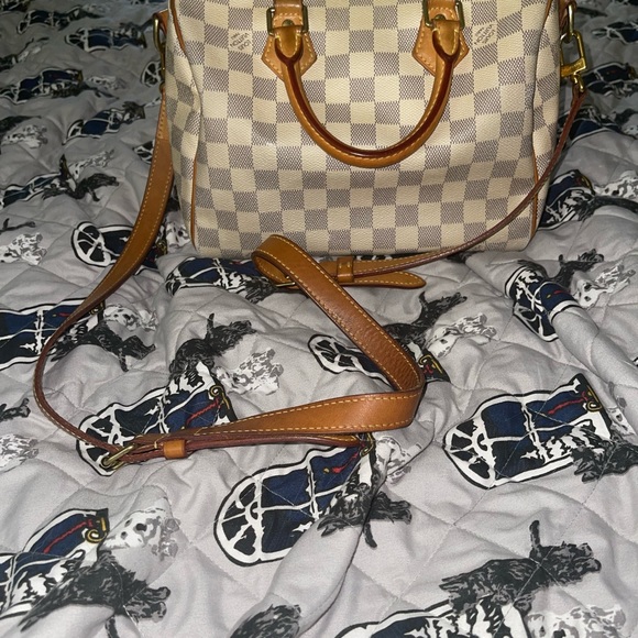 Louis Vuitton Speedy Bandouliere 25 Damier Azur - Picture 2 of 9